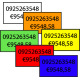 Etiquettes neutres 'R' - 2 lignes