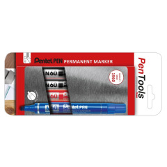 PenTools - Marqueurs permanents N60 - Set de 4 - Assorti