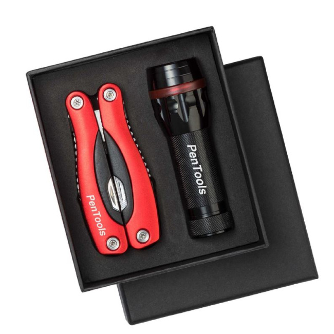 PenTools Cadeau Multitool & LED-Flashlight