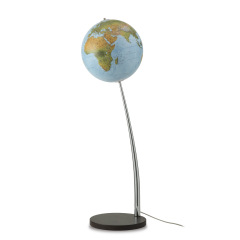 Globe terrestre lumineux "Vertigo Blue"