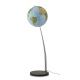 Globe terrestre lumineux "Vertigo Blue"