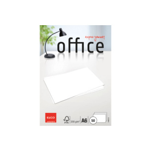 Cartes Office extra blanches