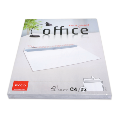 Enveloppes Office extra blanches