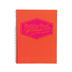 Pukka Pad Jotta Notepad NEON Orange A4 Quad