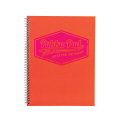 Pukka Pad Jotta Notepad NEON Orange A5 Quad