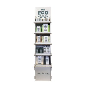 Display en carton Mister Eco