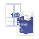 Papier "Cartes de visite" Blanc 200Gr