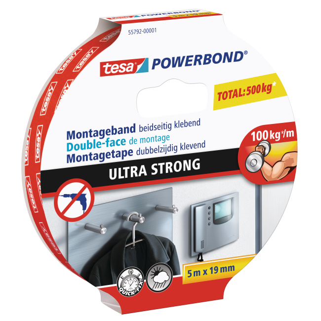 Powerbond - Double-face de montage "Ultra Strong"