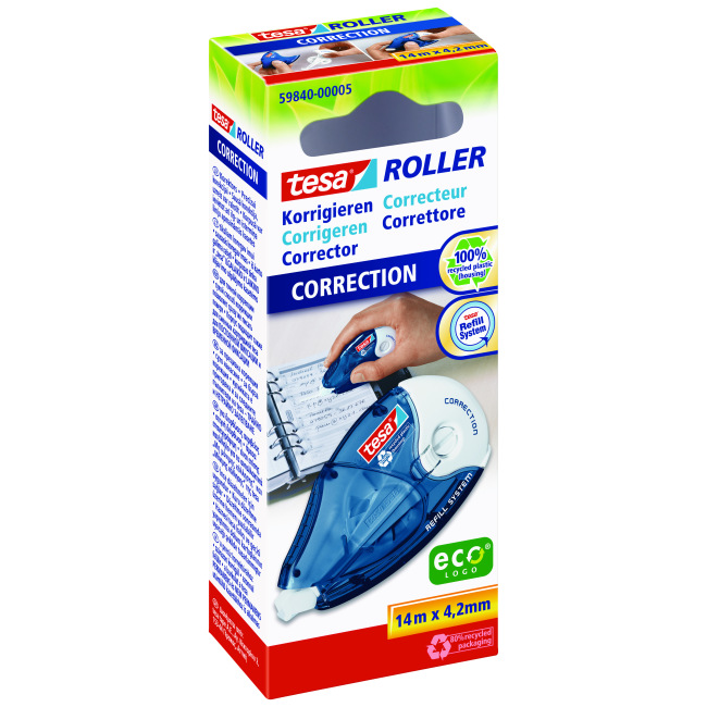 Roller de correction rechargeable