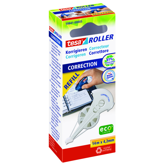 Recharge pour roller de correction