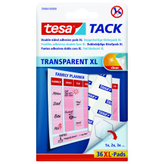 Pastilles adhésives transparentes "Tack" XL