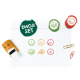 Set cachet scolaire "NIO Emoji"