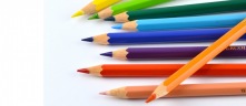 Crayons et crayons de couleur